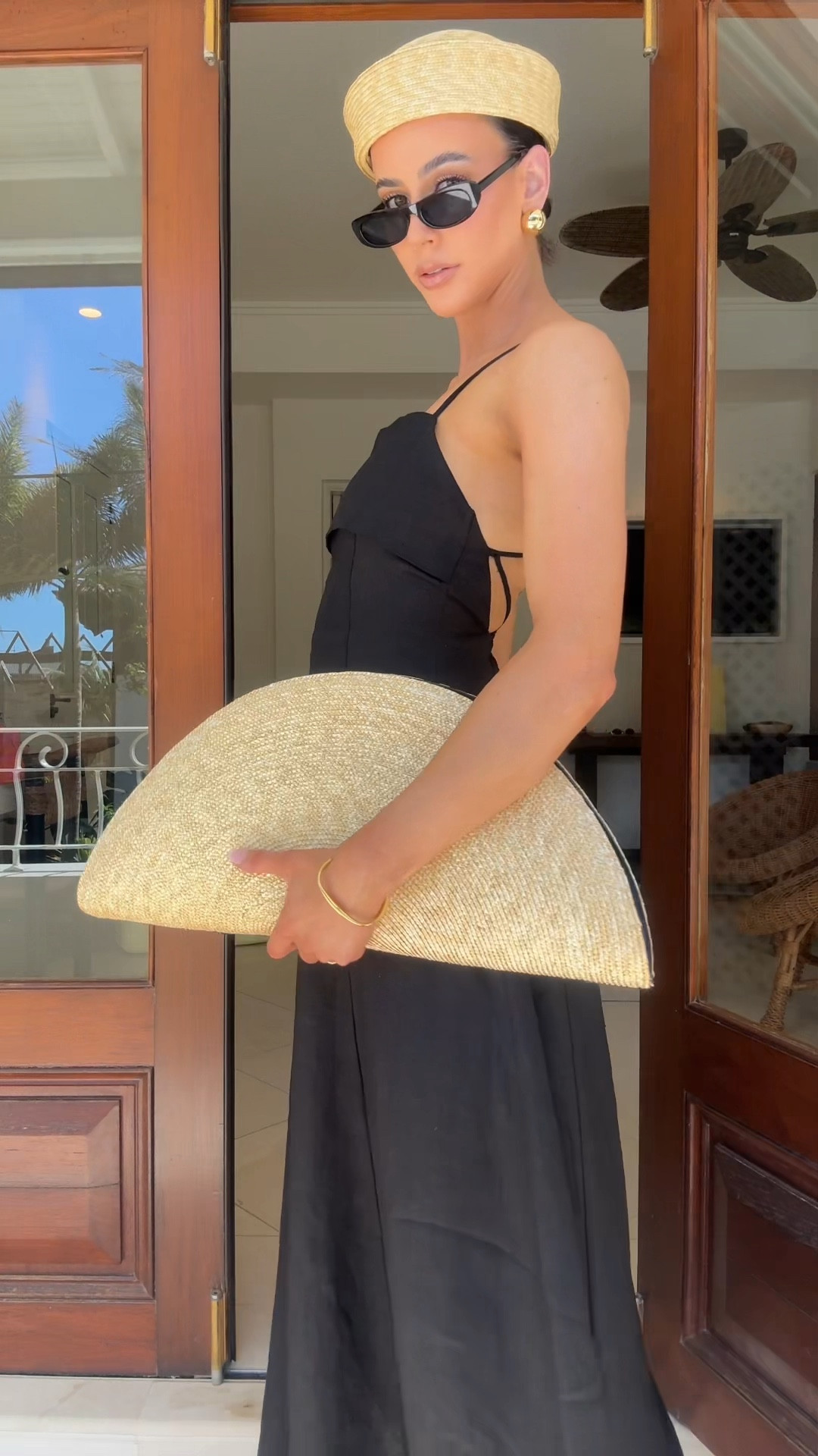 Summer dress. Ratten hat  

#LTKspring #LTKaustralia