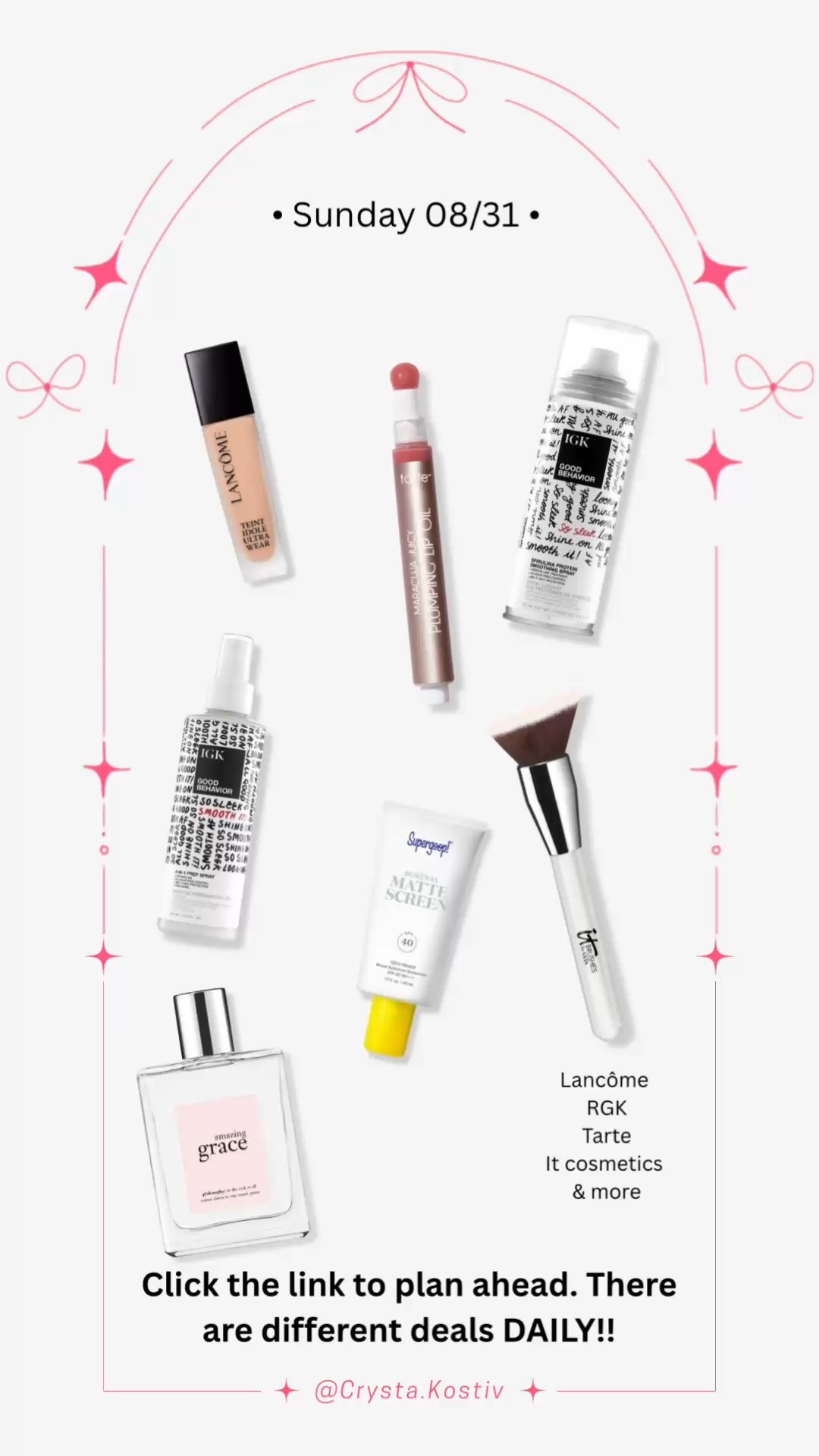 Day 3 of Ulta's 21 Days of Beauty event! Lancôme, Tarte, It Cosmetics and so many more!!

#LTKFindsUnder50 #LTKSaleAlert #LTKBeauty