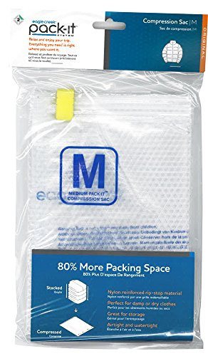 Eagle Creek Pack-It Compression Sac-Md, Clear/Flame Orange | Amazon (US)