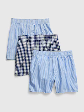 Cotton Boxers (3-Pack) | Gap (US)