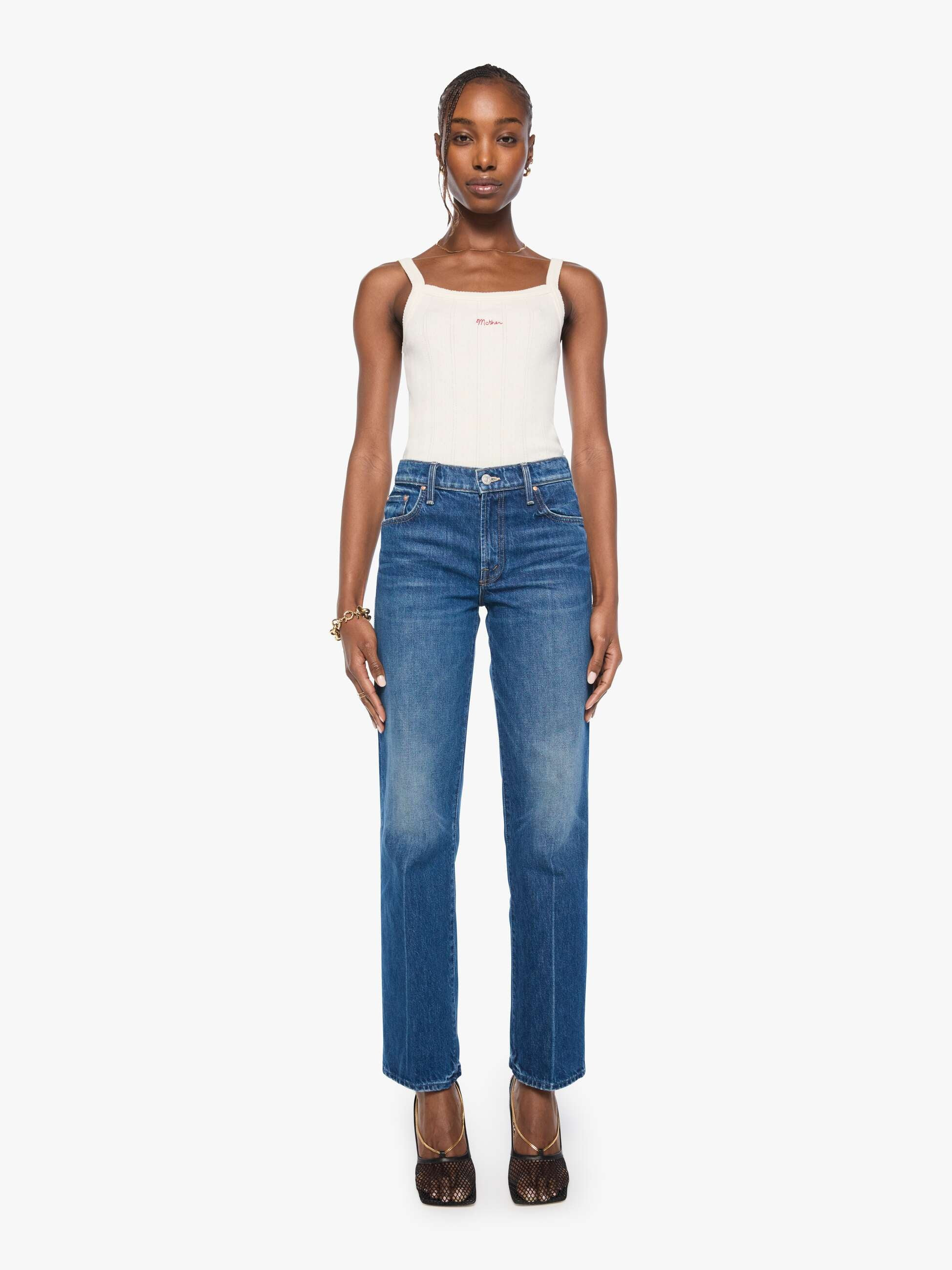 The Mid Rise Rambler Skimp - Call Me Wild | Mother Denim