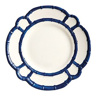 Jacqueline Bamboo Melamine Dinner Plates - Set of 4 | Ballard Designs, Inc.