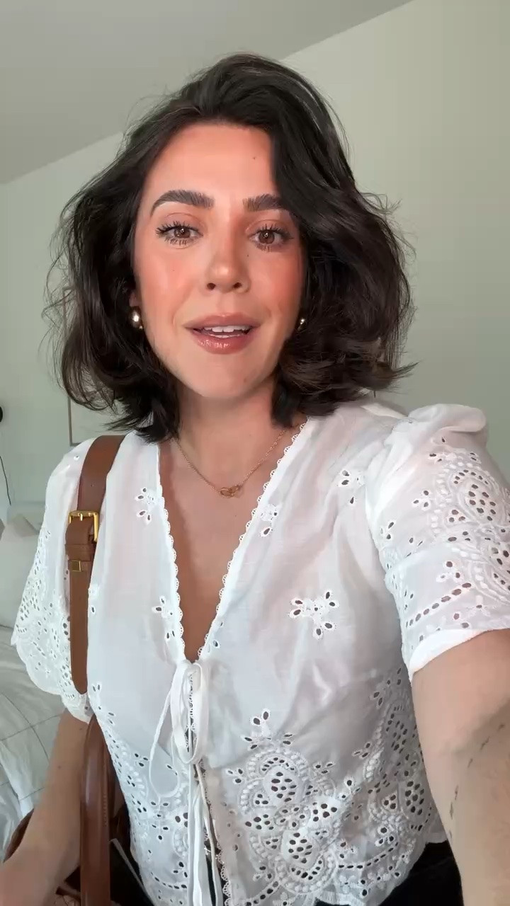 Spring OOTD Basic black jeans and cute top. Size L top, size 30 jeans - size up if in between they have NO stretch and are a midsize fit. They hit me at the ankle at 5’4. Bra is tts, undies size up - I do L, code ninaxspanx for undies. Date night outfit, spring casual look, midsize jeans, spring jeans, midsize

#LTKootd #LTKMidsize #LTKSaleAlert