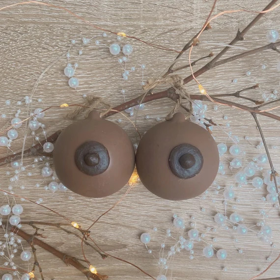 Boobles: the Original Boobie Baubles  Pair | Etsy | Etsy ROW