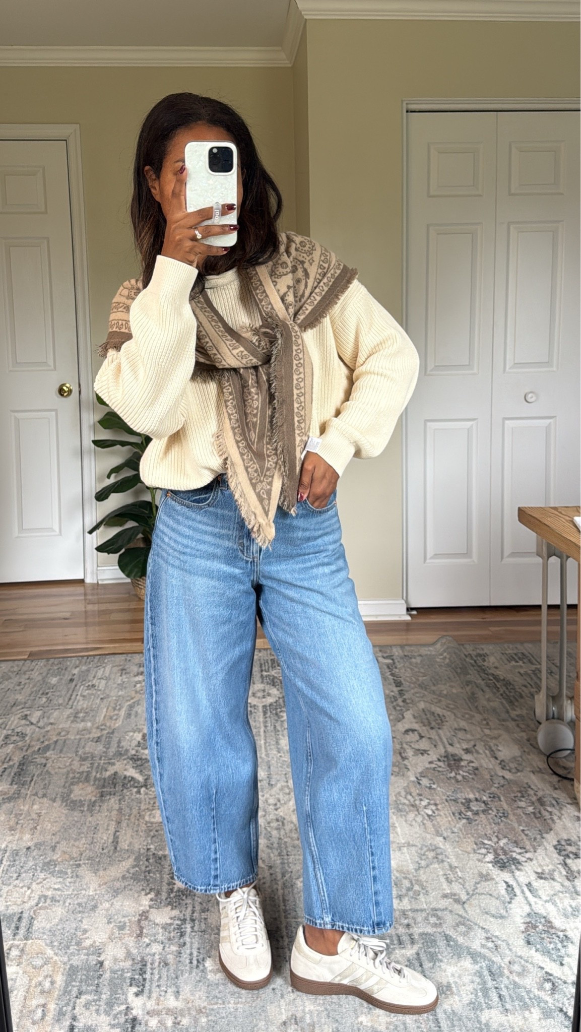 Size down 1/2 in shoes 

#LTKootd #LTKgrwm #LTKOver40