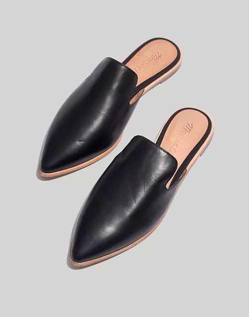 The Gemma Mule in Leather | Madewell