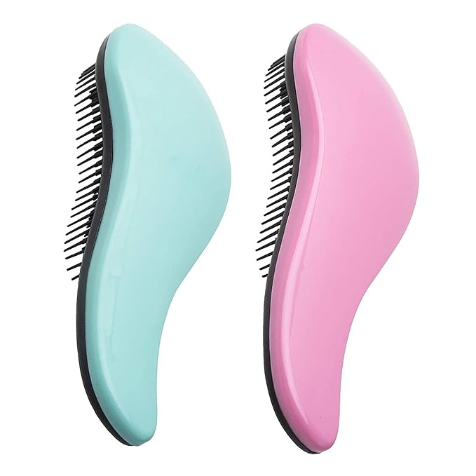 Amazon.com : WYNK Detangler Brush - 2-Piece Value Set - Wet Detangling Hair Brush,Professional No... | Amazon (US)