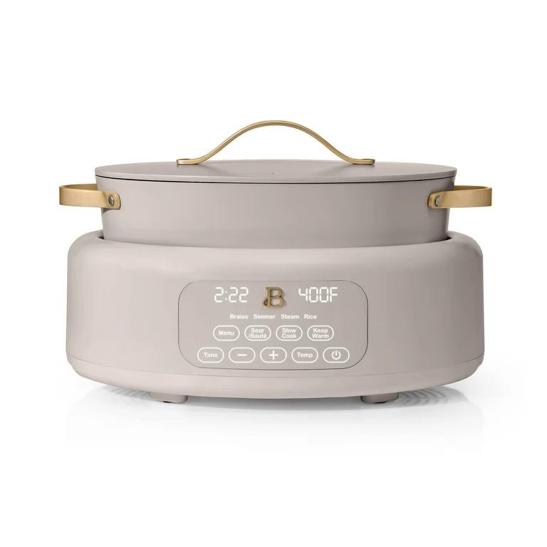 Beautiful 10 in 1 Electric Multi-Cooker, Porcini Taupe by Drew Barrymore - Walmart.com | Walmart (US)