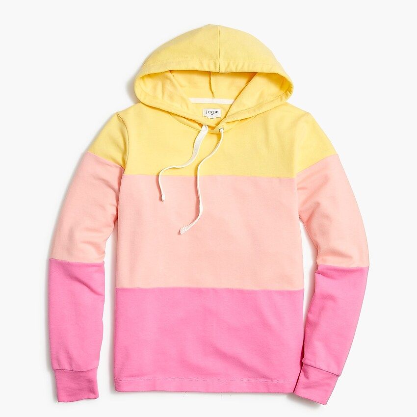 Tricolor hoodie | J.Crew Factory