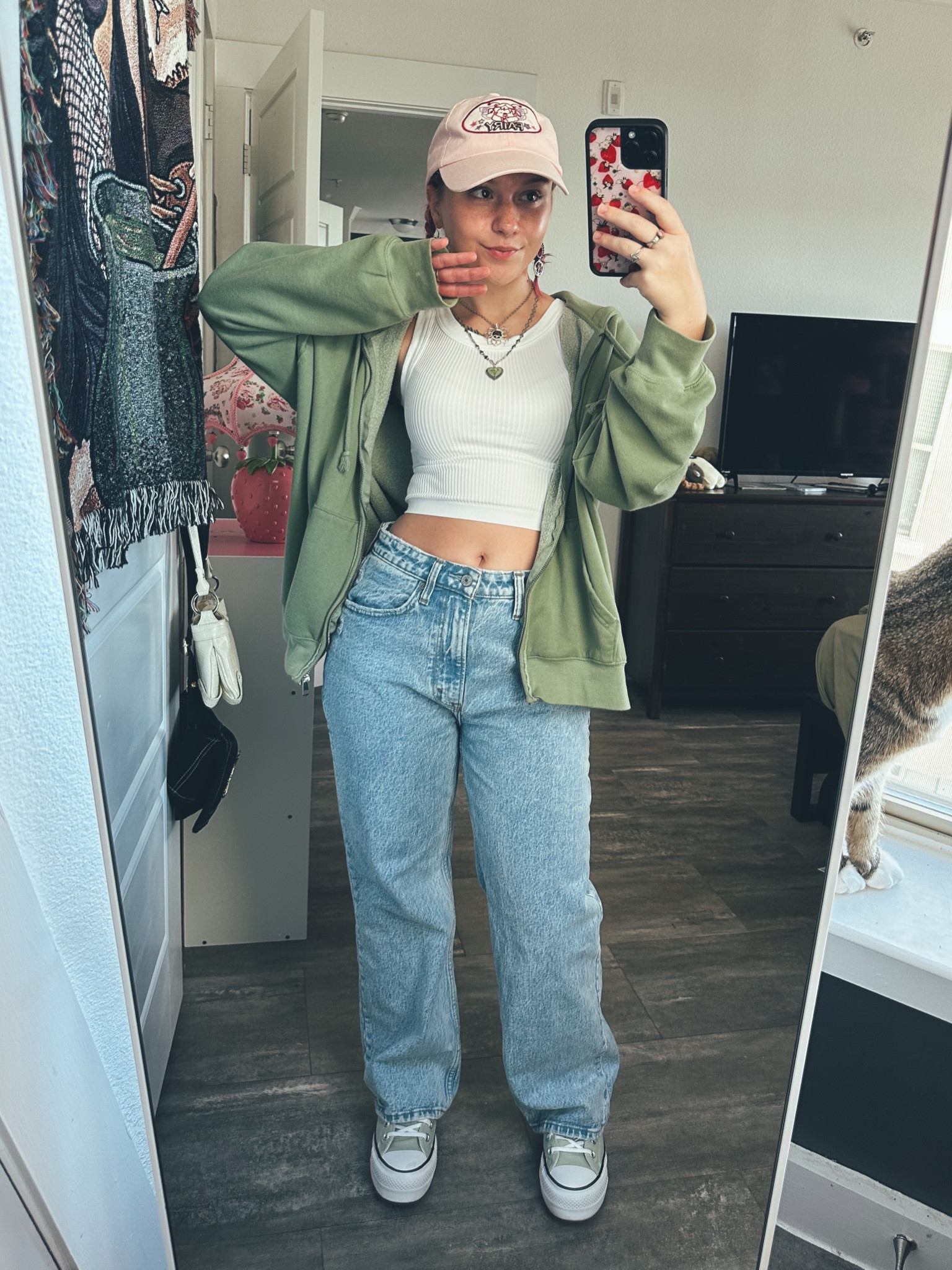 Fall outfit inspo 💚 fall ootd, baggy jeans, fairycore, fall fit, hoodie season

#LTKSeasonal #LTKHoliday #LTKHolidaySale