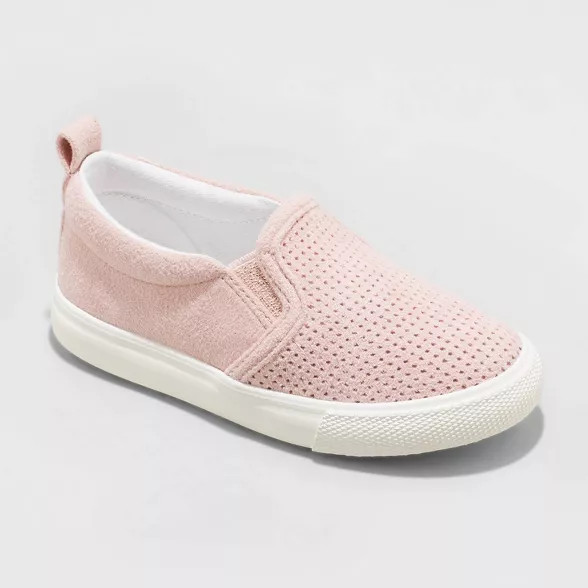 Toddler Girls' Emilia Slip-On Apparel Sneakers - Cat & Jack™ | Target