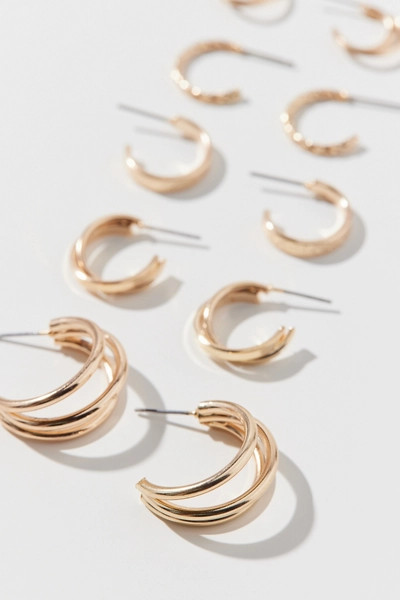 Molly Delicate Hoop Earring Set | Urban Outfitters (US and RoW)