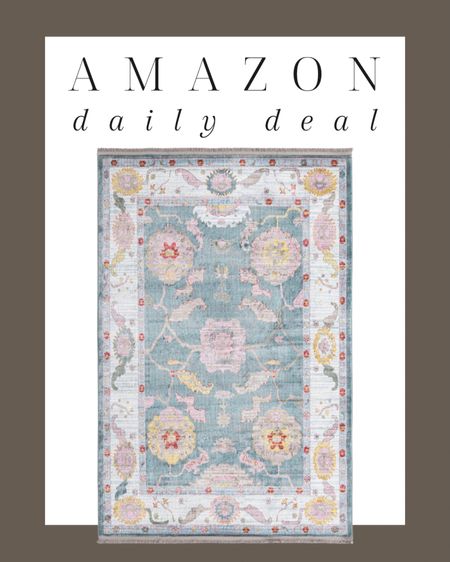 Amazon daily deal ✨ love this rug for a pop of color! 

Area rug, rug, colorful rug, indoor rug, bedroom, living room, dining room, entryway, Modern home decor, traditional home decor, budget friendly home decor, Interior design, look for less, designer inspired, Amazon, Amazon home, Amazon must haves, Amazon finds, amazon favorites, Amazon home decor #amazon #amazonhome


#LTKstyletip #LTKhome #LTKsalealert