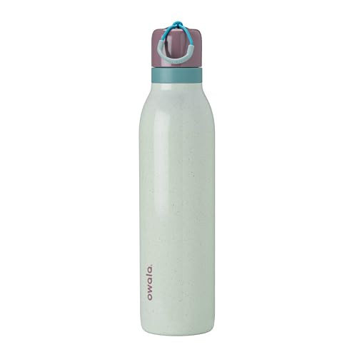 Owala FreeSip Twist Insulated Stainless Steel Water Bottle with Straw for Sports and Travel, BPA-Free, 24-oz, Confetti | Amazon (US)