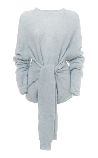 Wrap-Detailed Knit Sweater | Moda Operandi (Global)