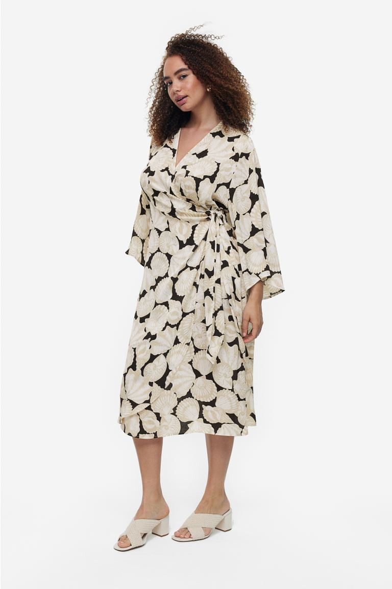 Jacquard-weave Wrap Dress | H&M (US + CA)