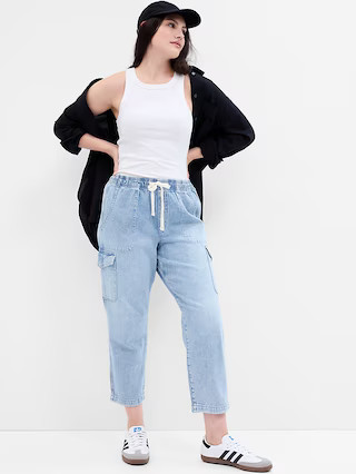 Mid Rise Easy Cargo Jeans | Gap Factory