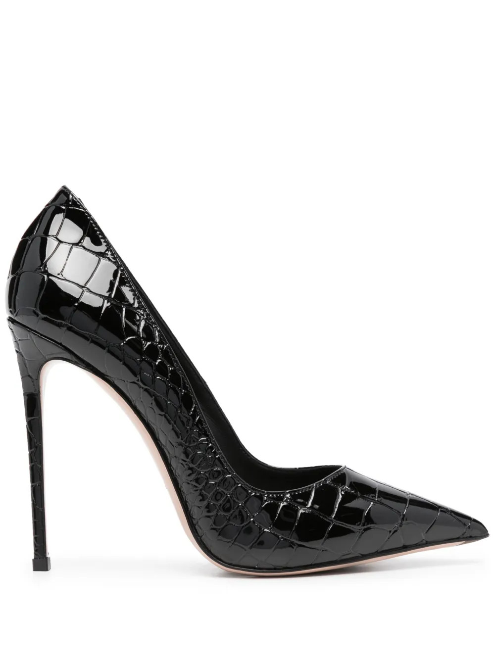 Le Silla Eva 120mm Leather Pumps | Black | FARFETCH PH | Farfetch Global