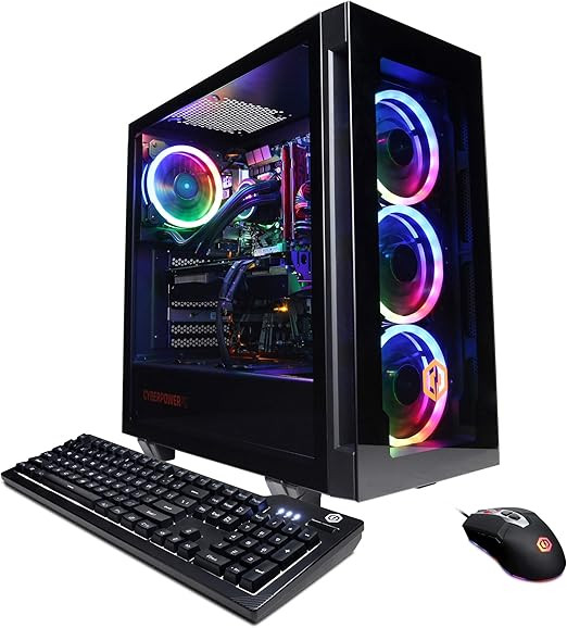 CYBERPOWERPC Gamer Xtreme VR Gaming PC, Intel Core i7-12700KF 3.6GHz, GeForce RTX 3060 12GB, 16GB... | Amazon (US)