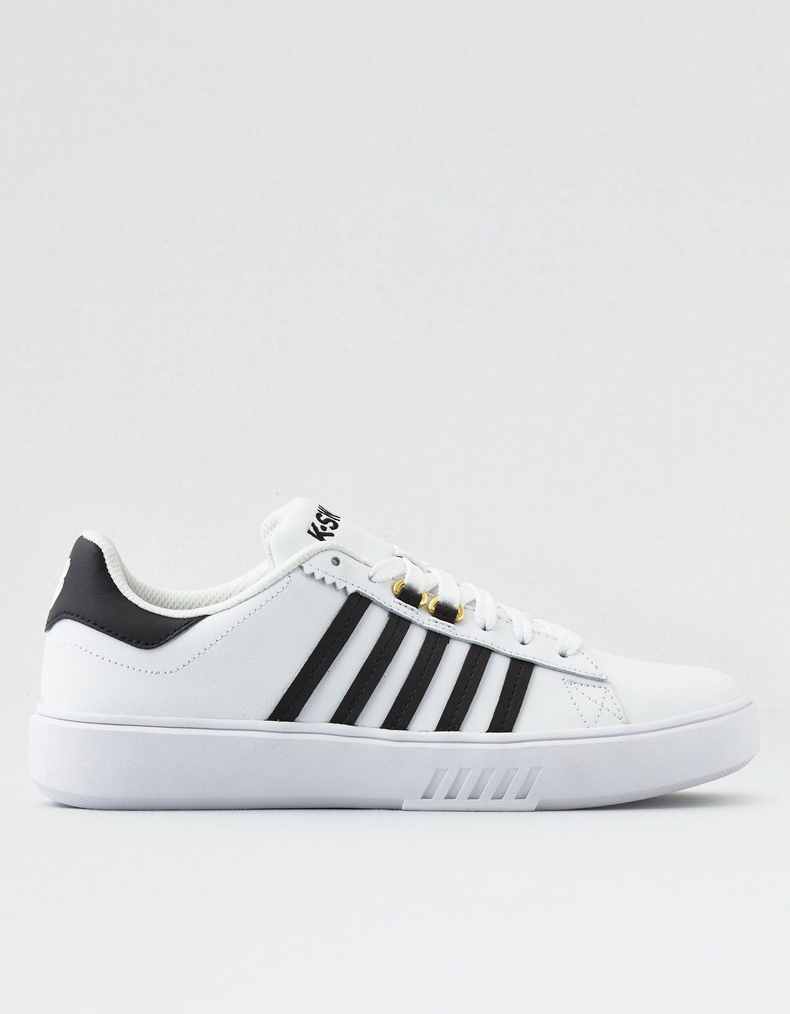 K-Swiss Pershing Court Cmf Sneaker, White | American Eagle Outfitters (US & CA)