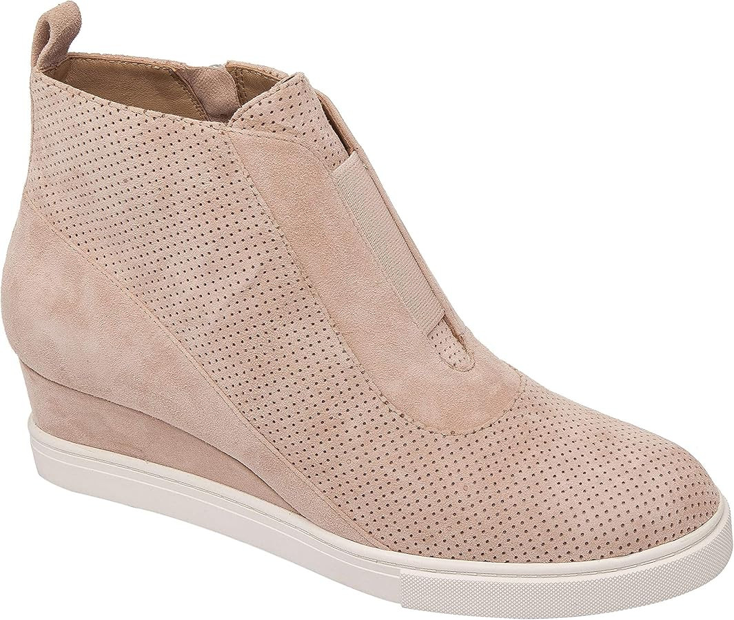 Linea Paolo - Anna - Low Heel Designer Platform Wedge Sneaker Bootie Comfortable Fashion Ankle | Amazon (US)