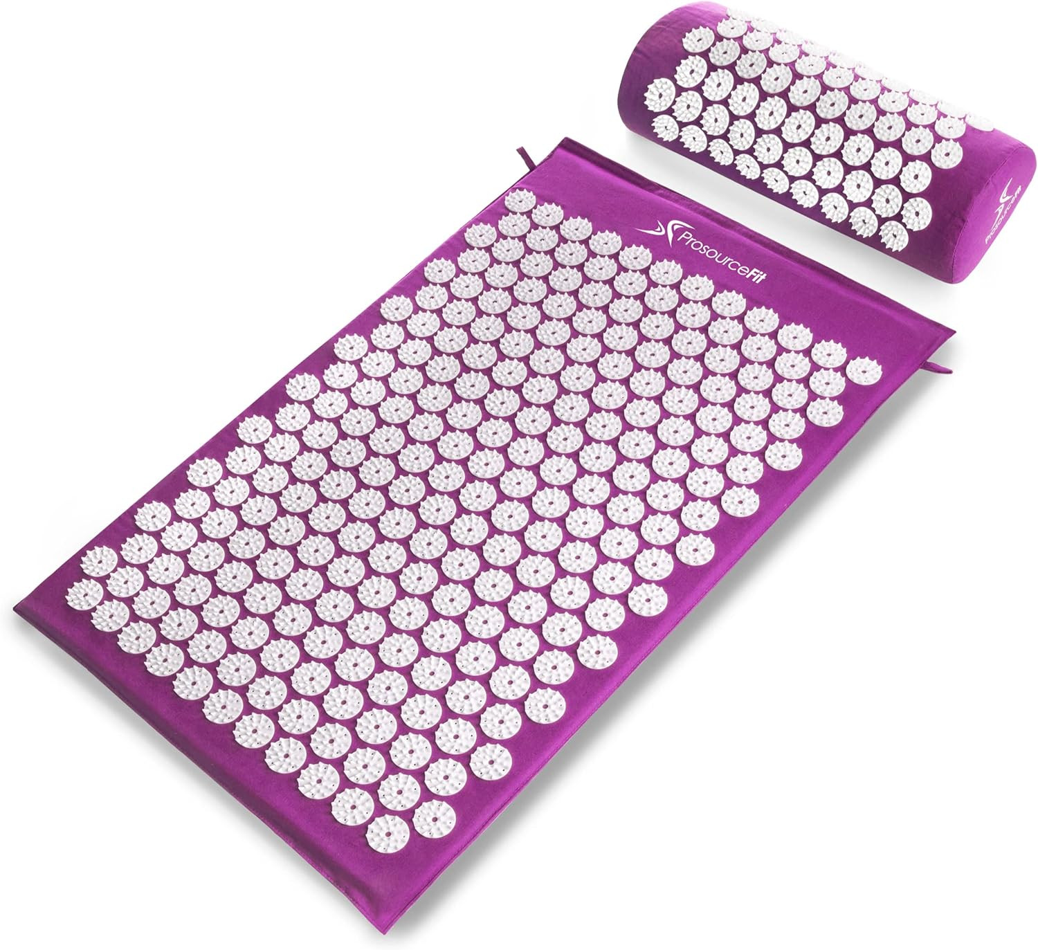 ProsourceFit Acupressure Mat and Pillow Set for Back/Neck Pain Relief and Muscle Relaxation, XL -... | Amazon (US)