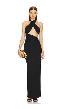 Michael Costello x REVOLVE Victoria Gown in Black from Revolve.com | Revolve Clothing (Global)