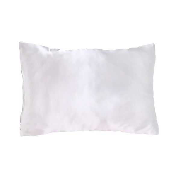 King 600 Thread Count 1pc Solid Satin Pillowcase - Morning Glamour | Target