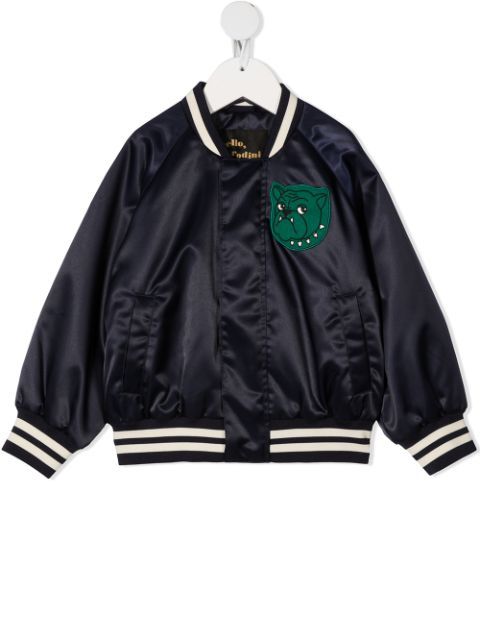 embroidered dog bomber jacket | Farfetch (US)