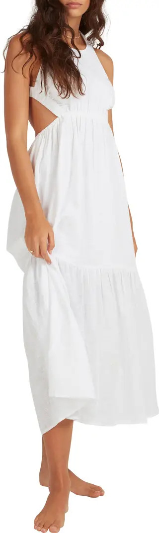 Billabong Shore Thing Open Back Cotton Sundress | Nordstrom | Nordstrom