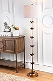 Safavieh FLL4003A Lighting Collection Landen Leaf 63.5" Antique Gold Floor Lamp, Metal | Amazon (US)