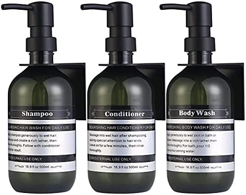 Sookdeo Dispenser Bottle for Bathroom Kitchen Refillable for Shampoo Conditioner Hand Dish Soap L... | Amazon (US)