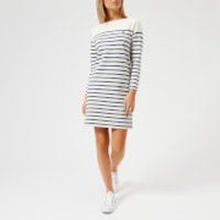 Polo Ralph Lauren Women's Gabriela Stripe Dress - Cream/Blue | Coggles (Global)