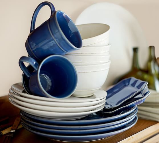 Cambria Handcrafted Stoneware Dinner Plates | Pottery Barn (US)