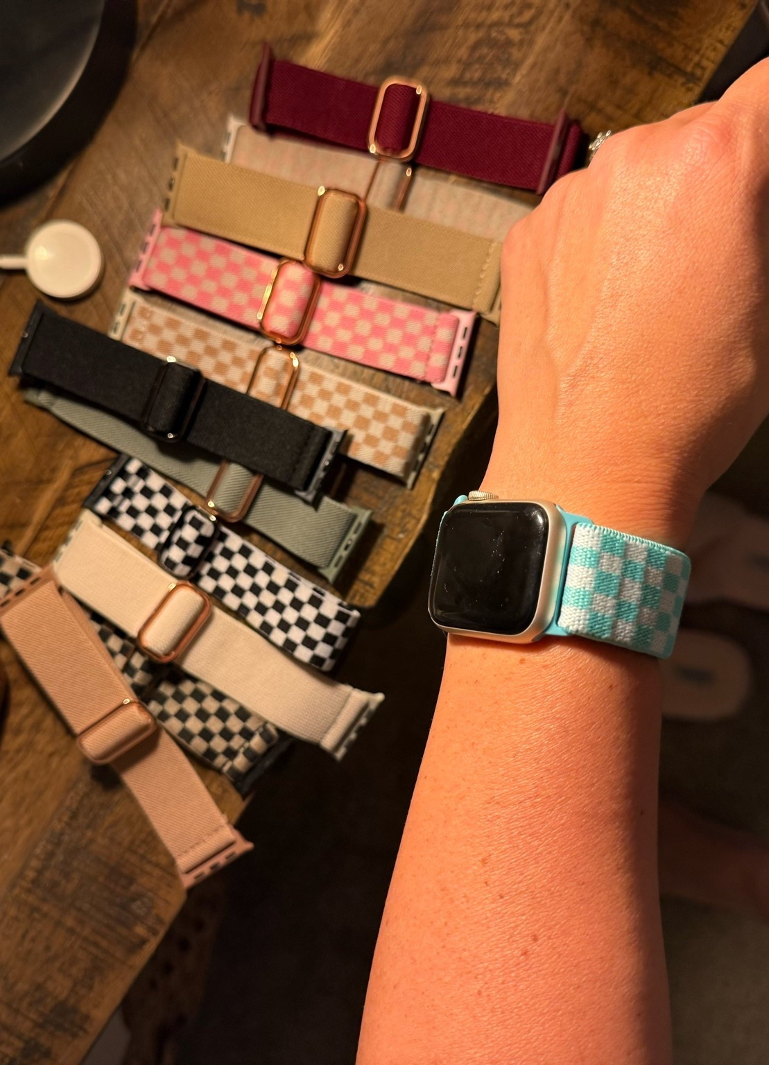 My favorite Apple Watch bands! They slip on and easy to wash! Perfect for the people always on the go, working out and more!

#LTKmomlife #LTKfitnessgoals #LTKU