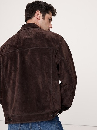 Suede Garage Jacket | Banana Republic (US)