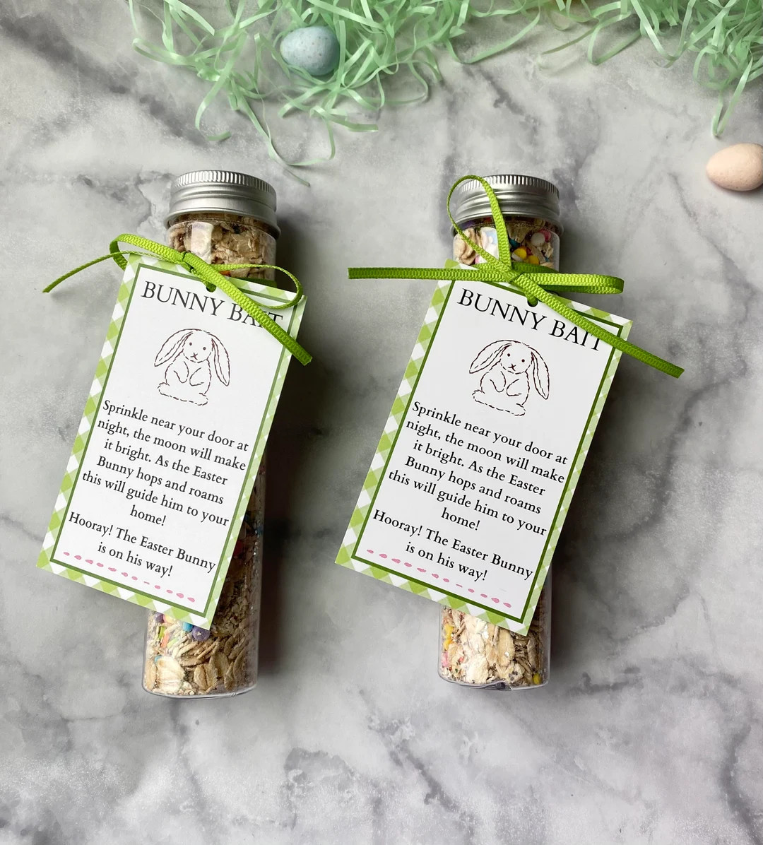 Bunny Bait- Food and Tag for Easter Bunny, 2 TUBES - Etsy | Etsy (US)