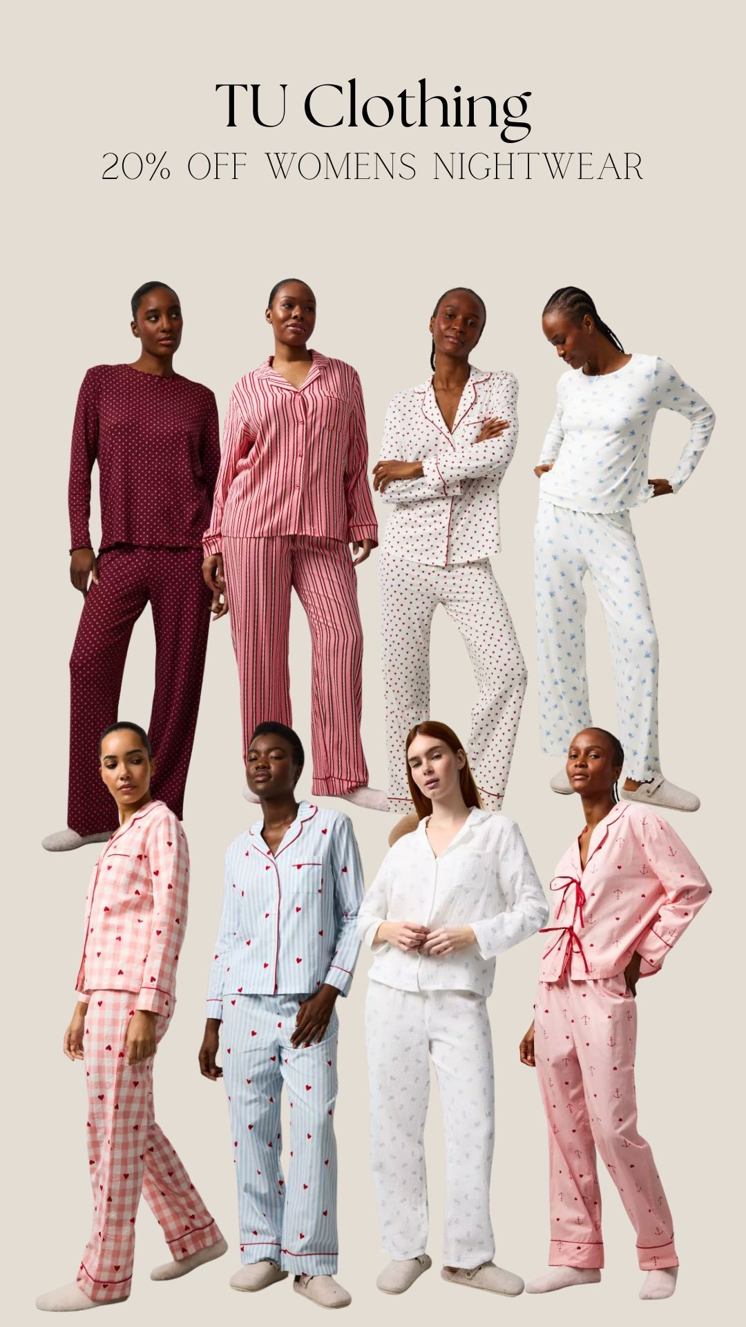 TU Clothing: 20% Off Nightwear featuring some cute Valentine's Day PJs ❤️ 

Nightwear, Valentine's Day, Pyjamas, PJs, Night in, Valentines Day Night in 

#LTKdatenight #LTKeurope #LTKuk