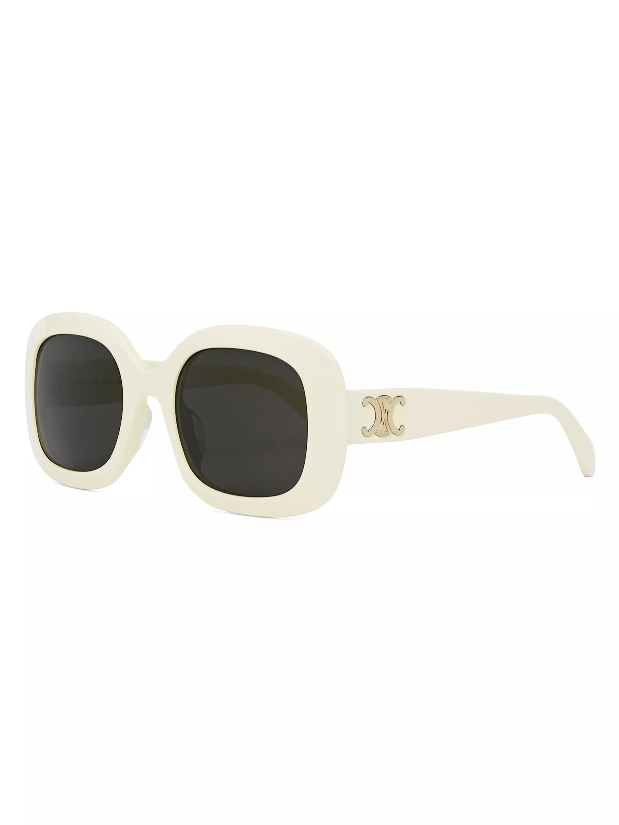 Triomphe 53MM Square Sunglasses | Saks Fifth Avenue