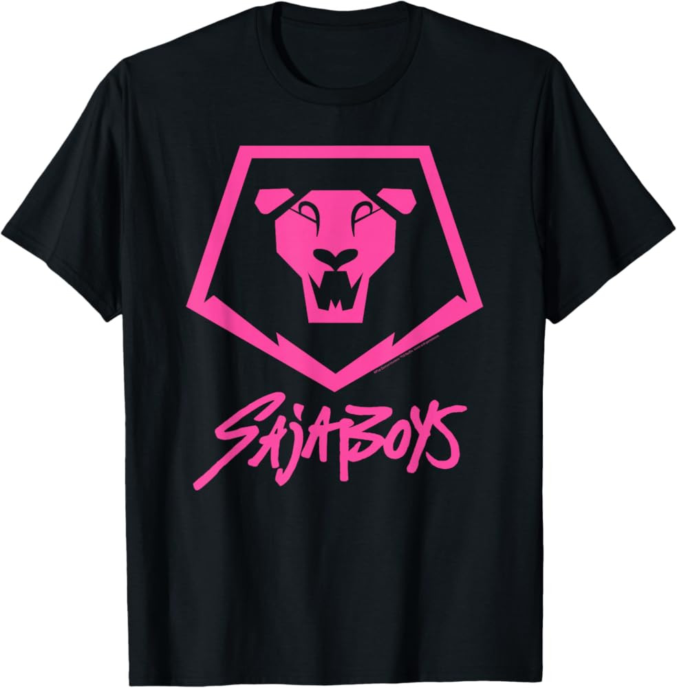 Kpop Demon Hunters Saja Boys Lion Logo Fan Cosplay T-Shirt | Amazon (US)