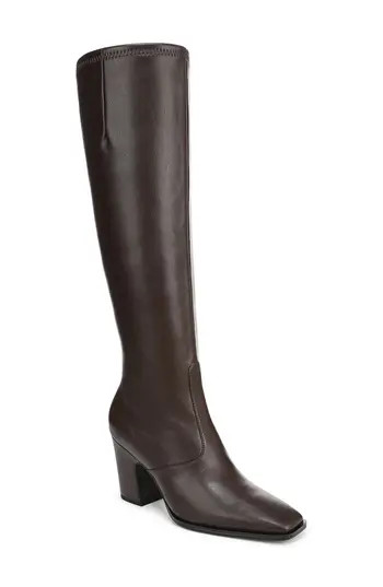 Franco Sarto Juno Knee High Boot in Chocolate Brown at Nordstrom Rack, Size 9.5 | Nordstrom Rack