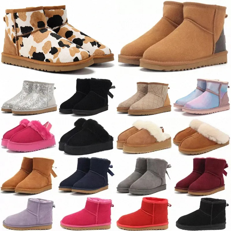 Designer Classic Boots Shoes Bailey Bow Tall Button Triplet Australia Womens Women Boot Winter Sn... | DHGate