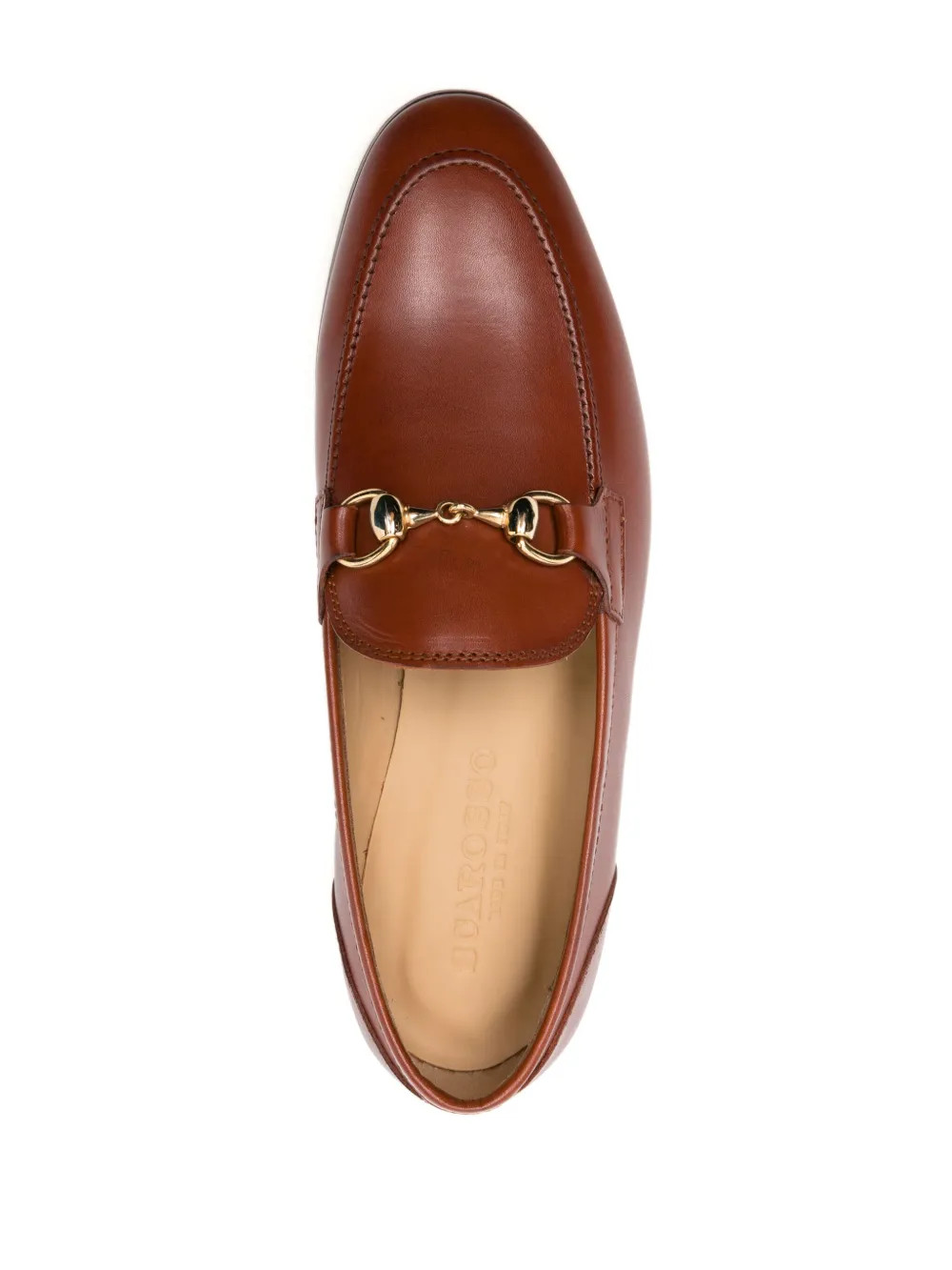 Scarosso horsebit-detail Leather Loafers | Brown | FARFETCH FR | Farfetch Global