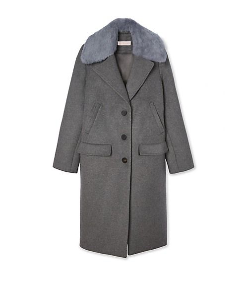 Tory Burch Wool & Cashmere Cocoon Coat | Tory Burch US