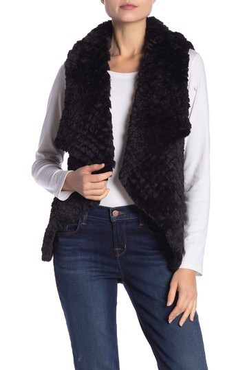 Faux Fur Draped Vest | Nordstrom Rack