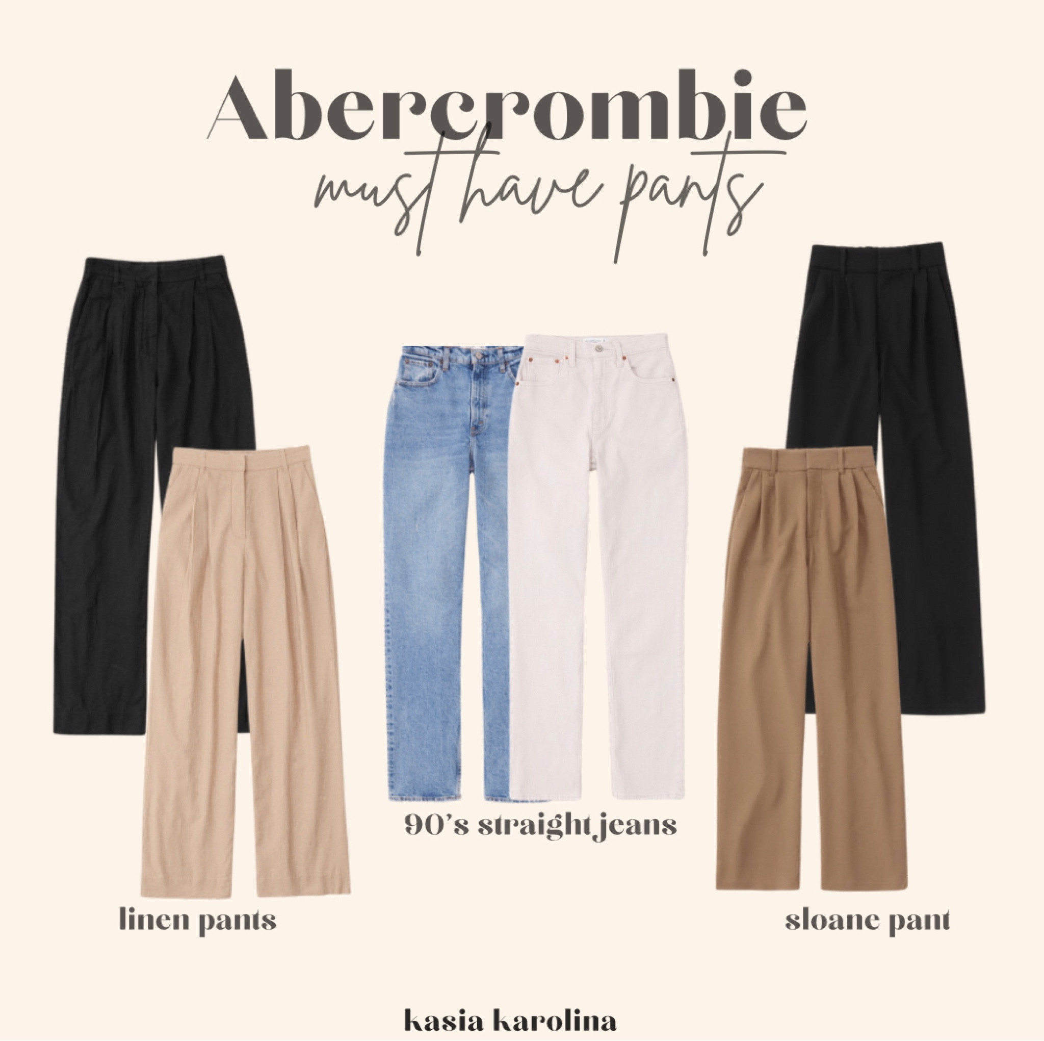 Favorite pants at Abercrombie!

#LTKsalealert #LTKstyletip