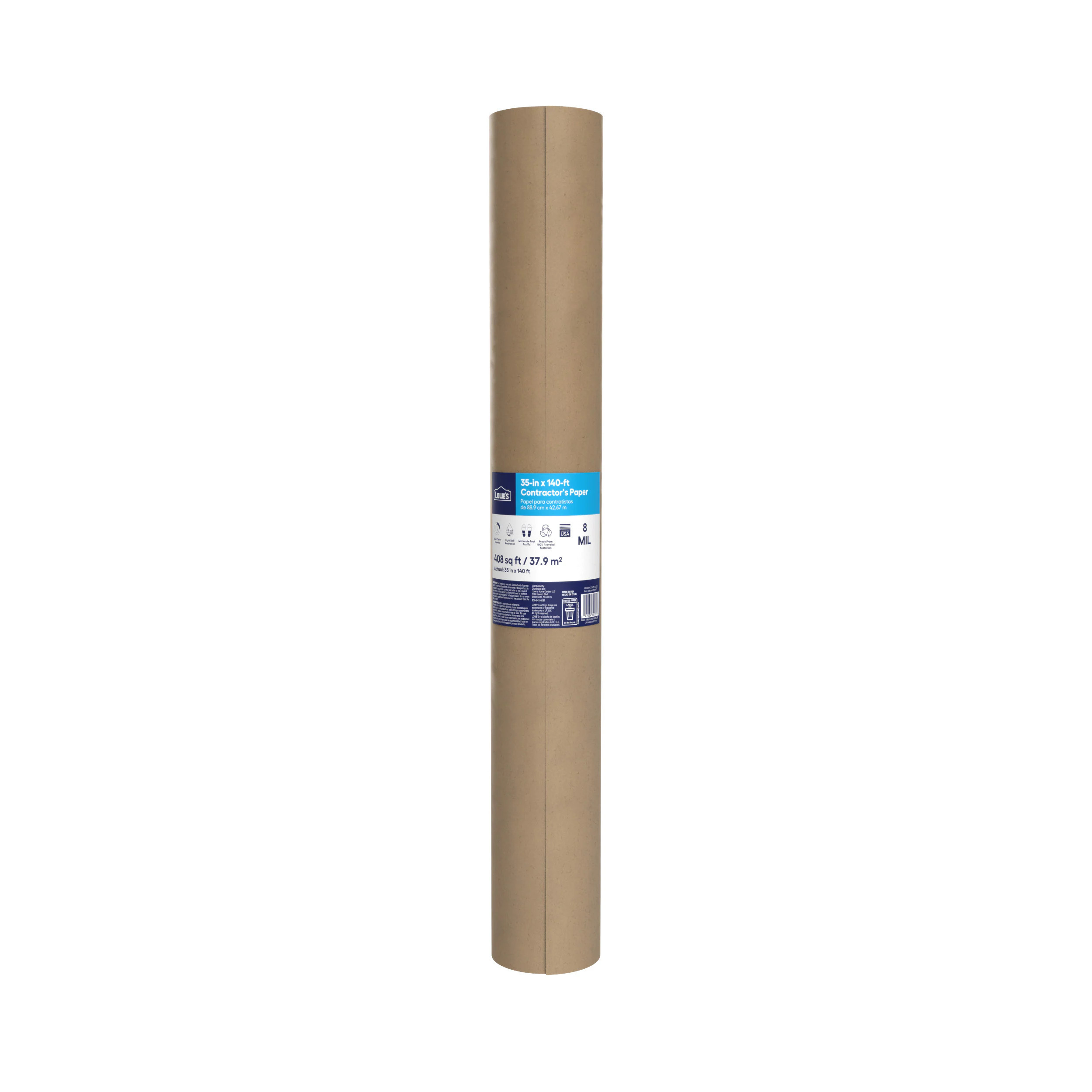 Lowe's 35-in x 140-ft Builder's paper one_size in Brown | 35135/40LWS | Lowe's