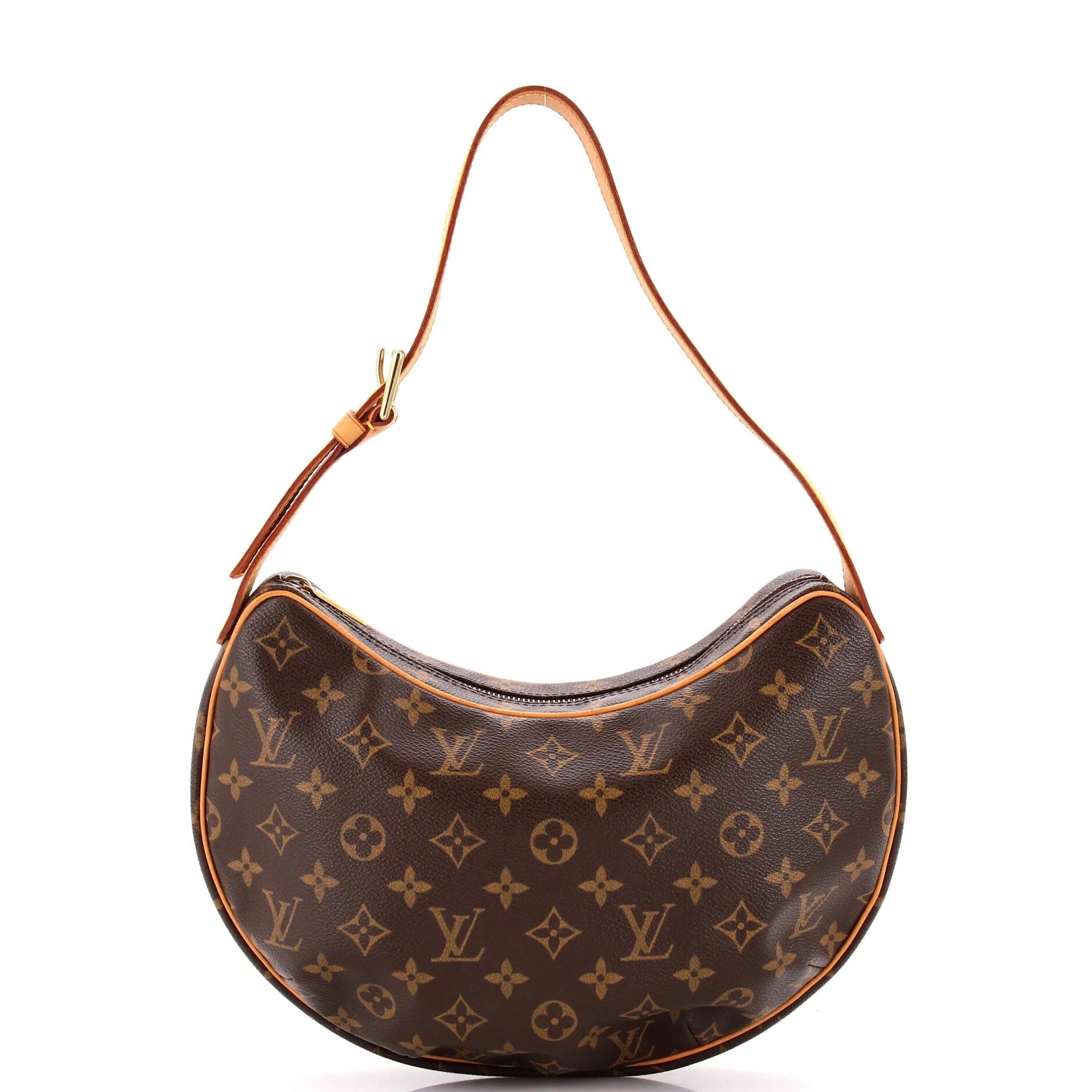 Croissant Handbag Monogram Canvas PM | Shop Simon