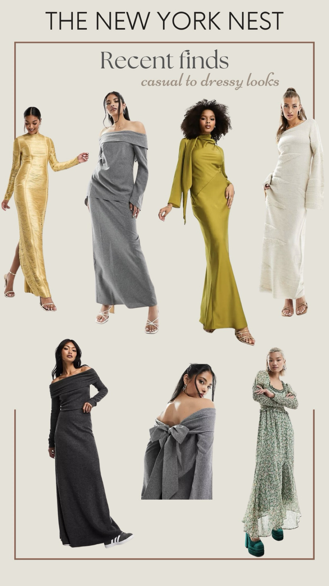 Casual and statement pieces for spring 