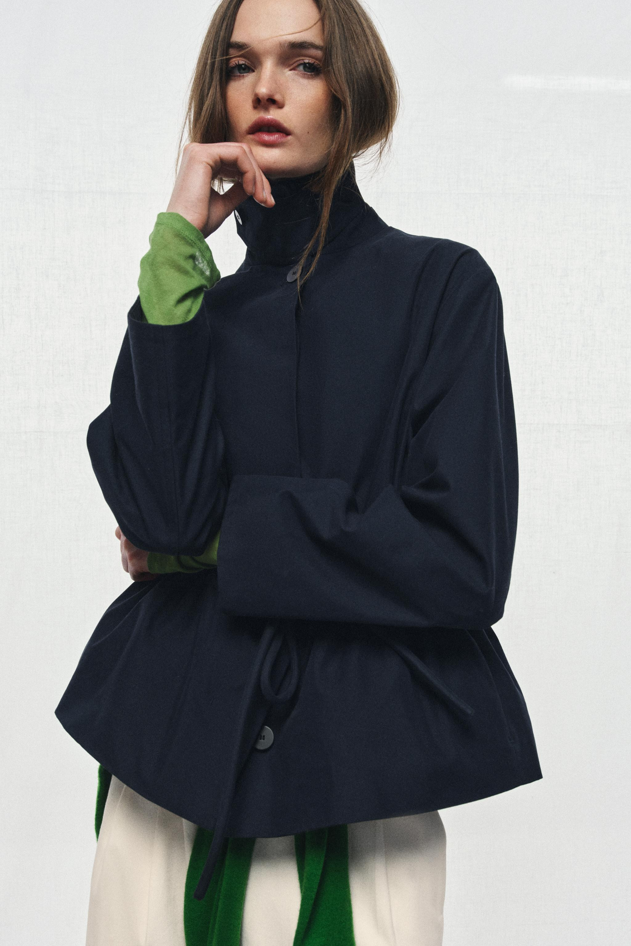 ZW COLLECTION BELTED PARKA | Zara US